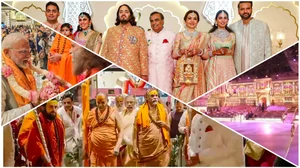 PTI images : Visuals from the grand Ambani wedding bash 